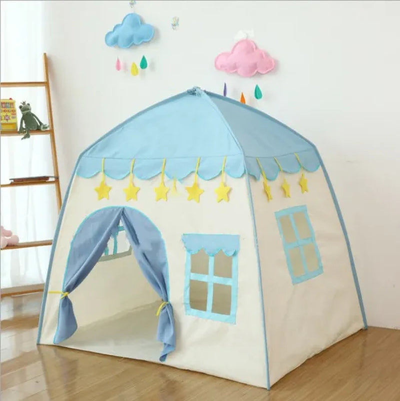 Portable Folding Large Capacity Oxford Tent Kids Funny Play Tent House with Breathable Window anti Mosquito